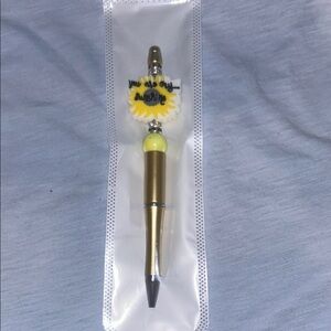 You are my sunshine Gold and Yellow Pen